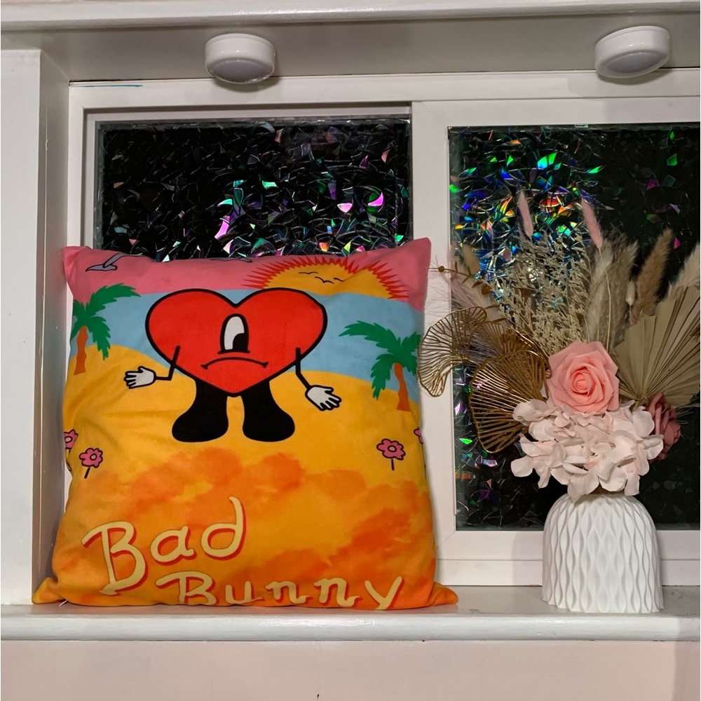 Bad Bunny Pillow